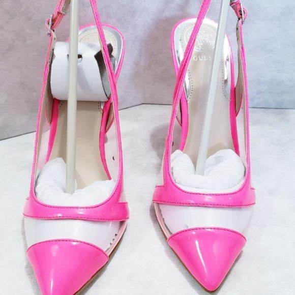 GUESS Women's Chafee Slingback Pumps - Picture 4 of 6